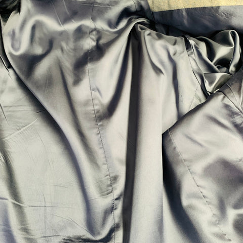 O'CONNELL'S Size 42 Long Blue Cream Textured Single breasted Sport Coat