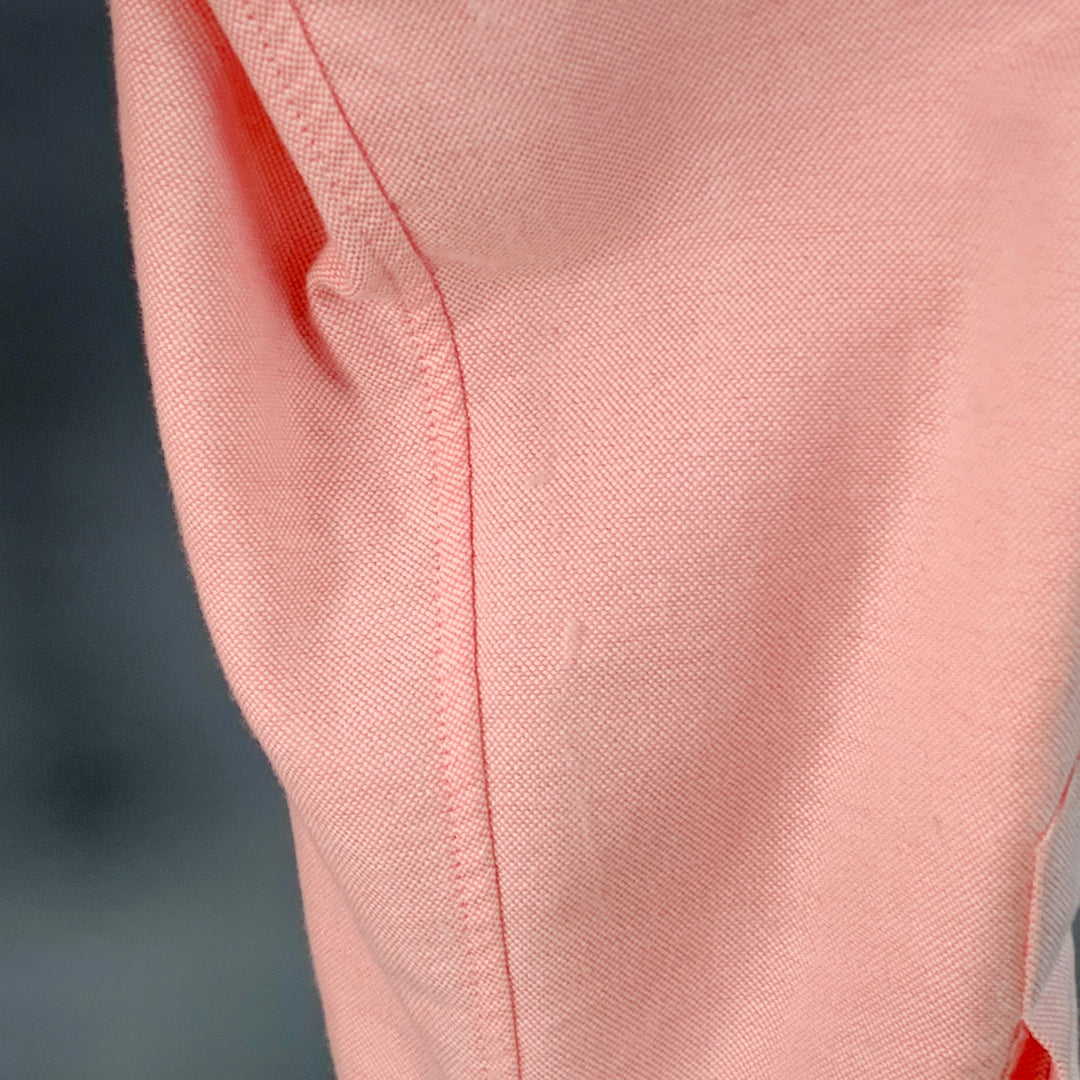 RALPH LAUREN Size S Pink Cotton Button Down Collar Long Sleeve Shirt