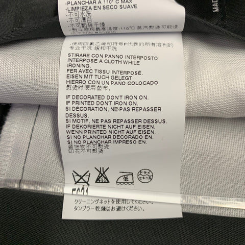 DSQUARED2 Size 38 Black Wool Silk Peak Lapel Suit