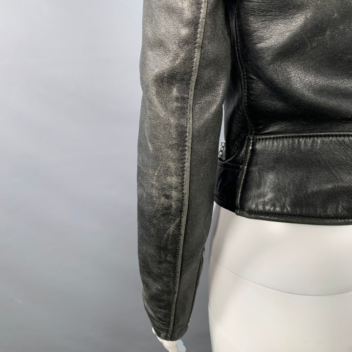 PERFECTO by SCHOTT Size XS Black Leather Motorcycle Jacket