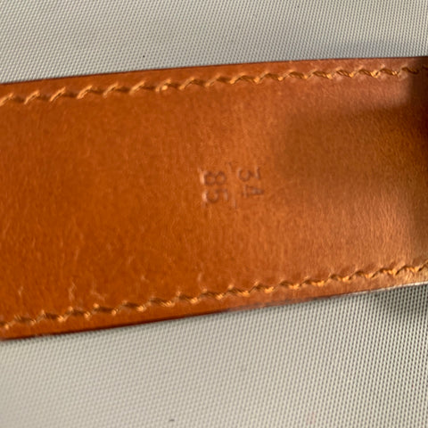 RALPH LAUREN Size 34 Brown Leather Belt
