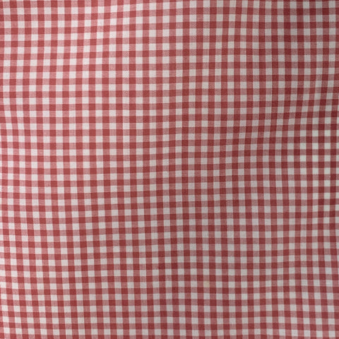 TURNBULL & ASSER Size L White Brick Gingham Cotton Long Sleeve Shirt