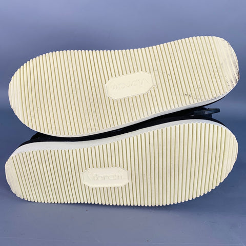 SUICOKE Size 8 KISSEE-Cab Black Navy Nylon Sandals