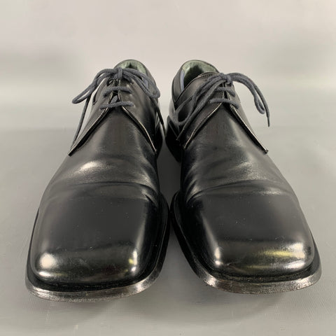 MAGLI by BRUNO MAGLI Size 9 Black Leather Square Toe Loafers