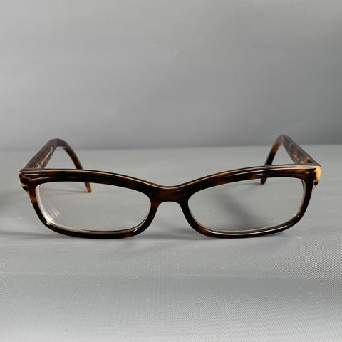 JIMMY CHOO Brown Tortoise Shell Acetate Frames