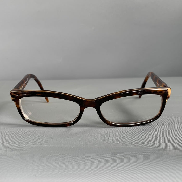 JIMMY CHOO Brown Tortoise Shell Acetate Frames
