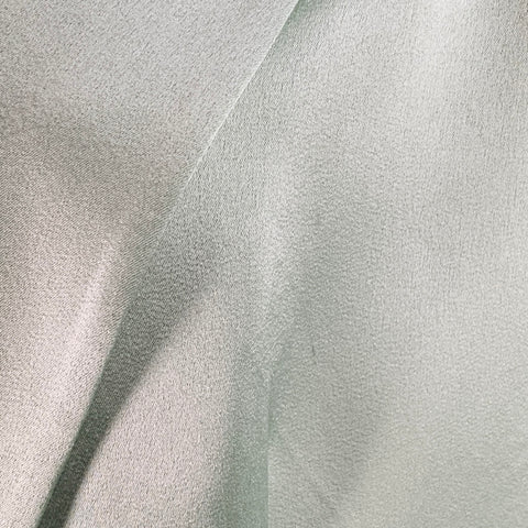 ALICE + OLIVIA Size 12 Mint Green Triacetate Blend Satin Jacket Blazer