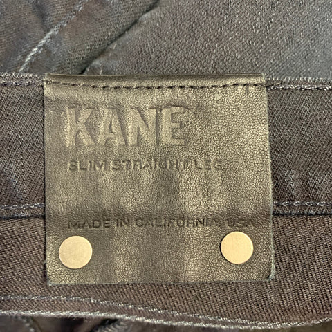 J.BRAND Size 32 Kane Black Cotton Blend Slim Jeans