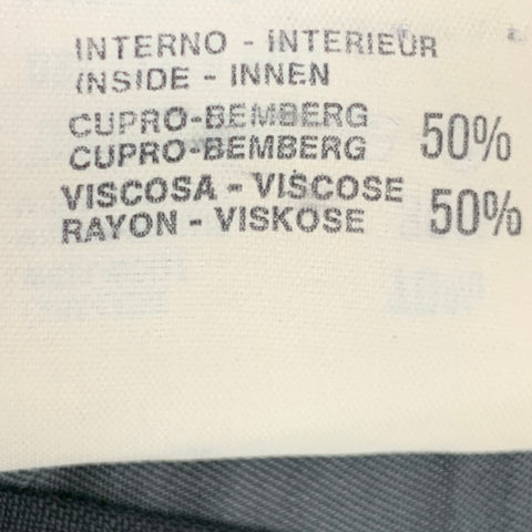 GIAN GIACOMO SOLERI Size 38 Black Wool Mohair Double Breasted Sport Coat