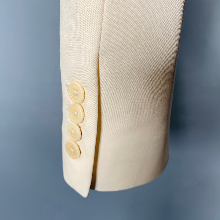 OPENING CEREMONY x YOKO ONO Size S Limited Edition Black Beige Wool Sport Coat