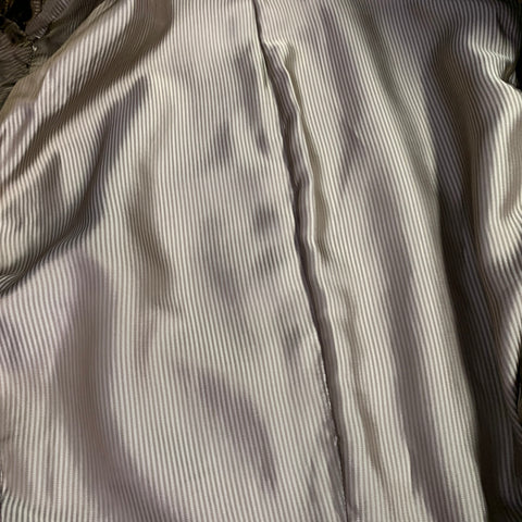 UNGARO Size 40 Regular Brown Velvet Cotton Peak Lapel Sport Coat