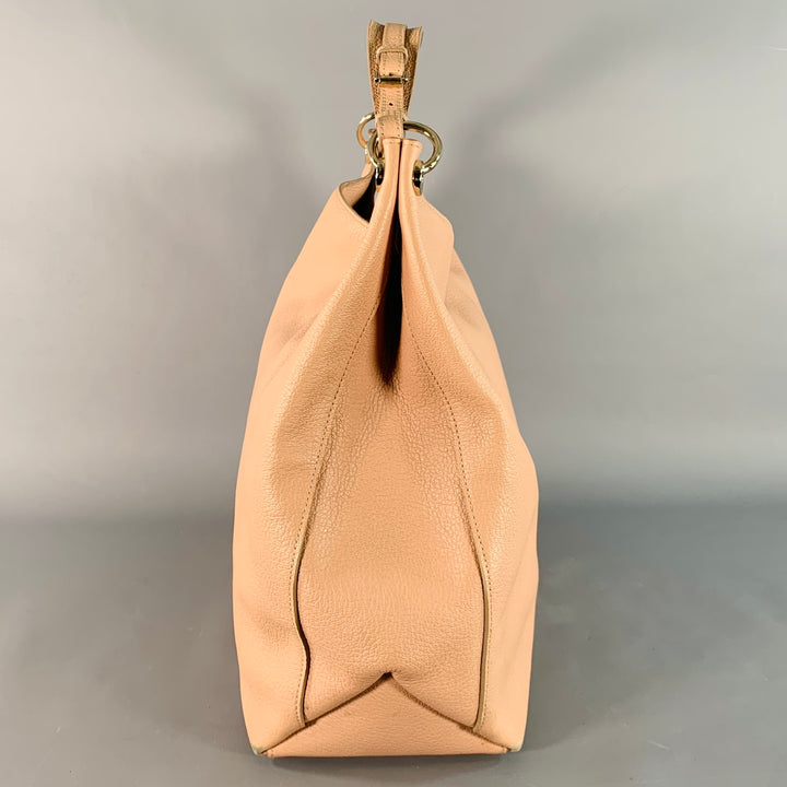 MULBERRY Dusty Pink Pebble Grain Leather Tote Handbag