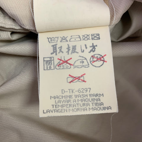 ERMENEGILDO ZEGNA Size M Cream Cotton Blend Field Jacket