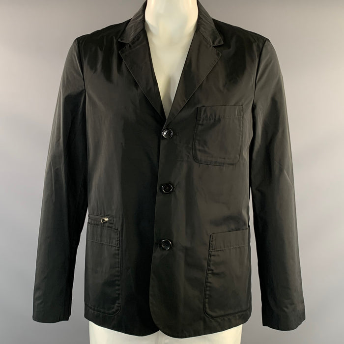 PS by PAUL SMITH Size XL Black Polyester Blazer Jacket