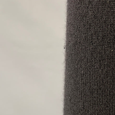 AUTUMN CASHMERE Size S Black Cashmere Zip Up Cardigan