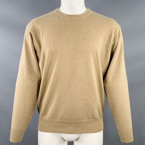TSE Size M Camel Cashmere Crew Neck Pullover