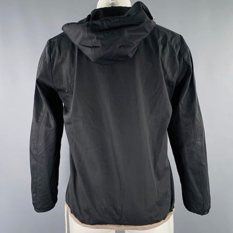 DIGAWEL Size M Black Cotton Hoodie Sweatshirt
