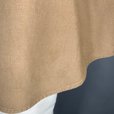 RALPH LAUREN Size XL Taupe Corduroy Cotton Button Down Long Sleeve Shirt