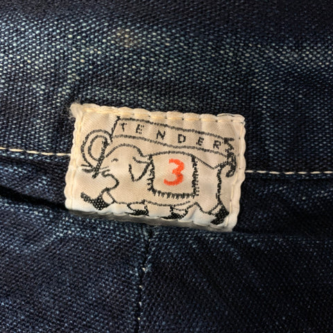 TENDER CO. Size M Navy Cotton Denim Jacket