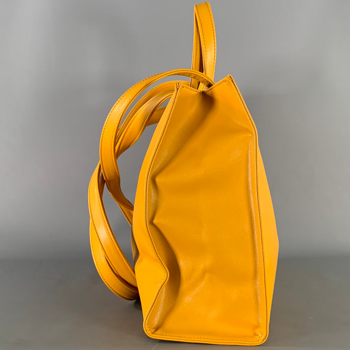 TELFAR Yellow Logo Polyester Cross Body Bags
