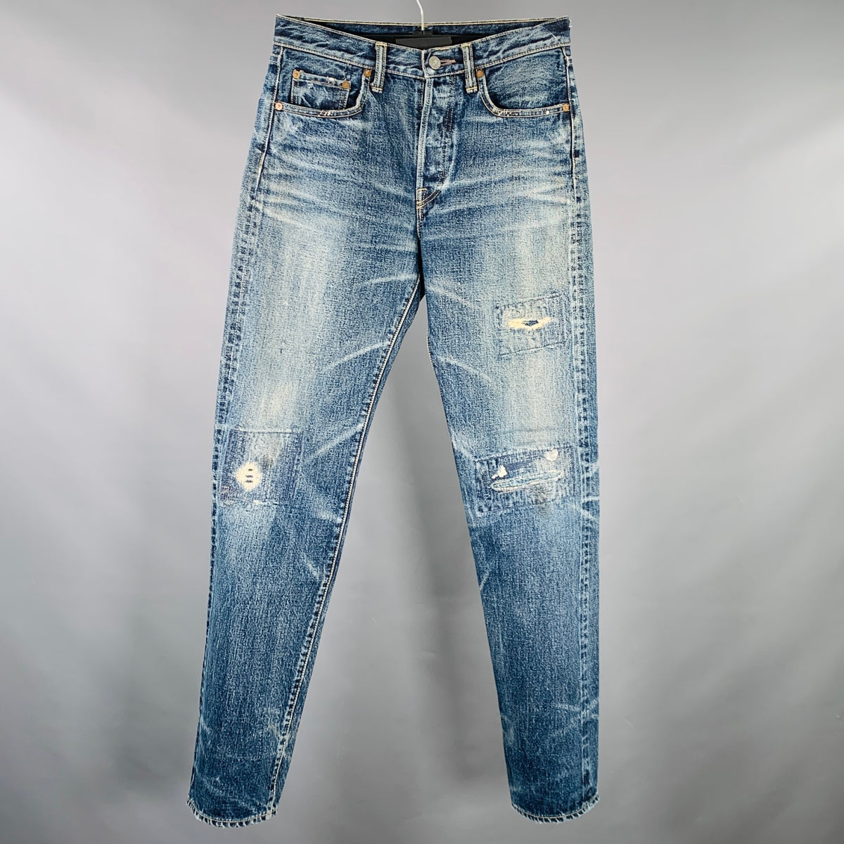 KAPITAL 風Distressed denim pants