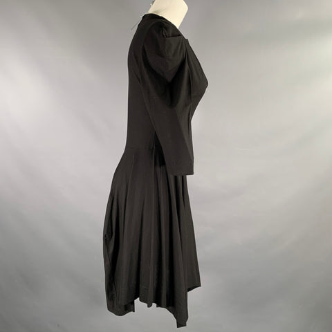 VIVIENNE WESTWOOD Red Label Size 2 Black Long Sleeve Dress