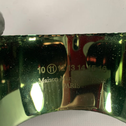 MAISON MARTIN MARGIELA Green Metallic Metal Bracelet