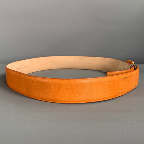 AKRIS Waist Size 36 Tan Leather Belt