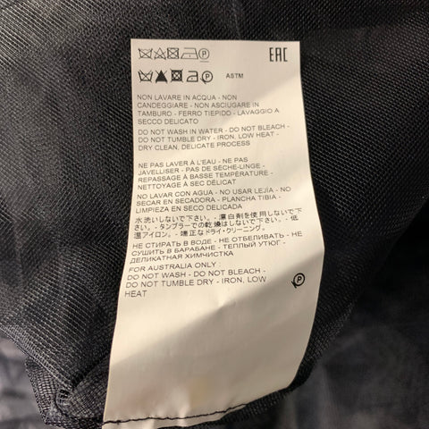 ELIE SAAB Size 40 Black Polyester Long Skirt