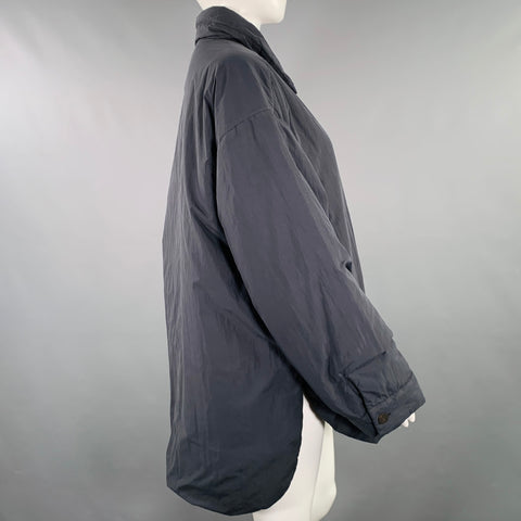 STUDIO NICHOLSON Size 0 Grey Charcoal Polyamide Padded Jacket