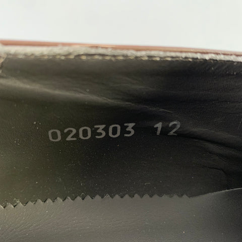TO BOOT NY Size 12 Brown Chocolate Leather Dress Loafers