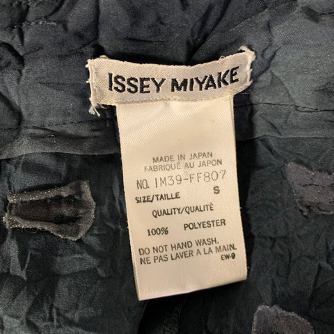 ISSEY MIYAKE Size S Black Grey Tie Dye Polyester Straight leg Casual Pants