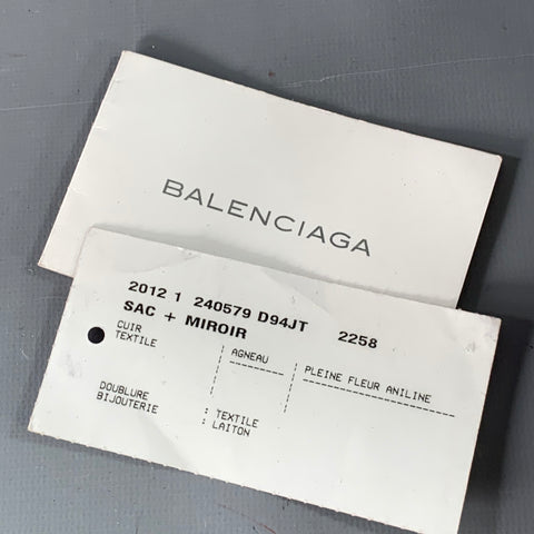 BALENCIAGA Le City Pink Rose Leather Tote Handbag