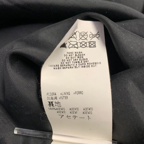 SEE By CHLOE Size M Black Silk Bubble Hem Cocktail Dress