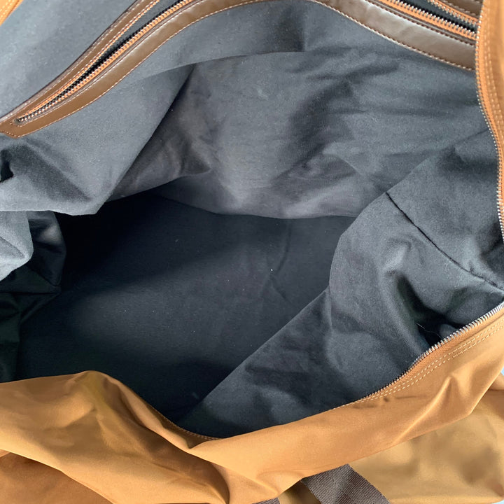 STELLA McCARTNEY Brown Tobacco Nylon Duffle Bag