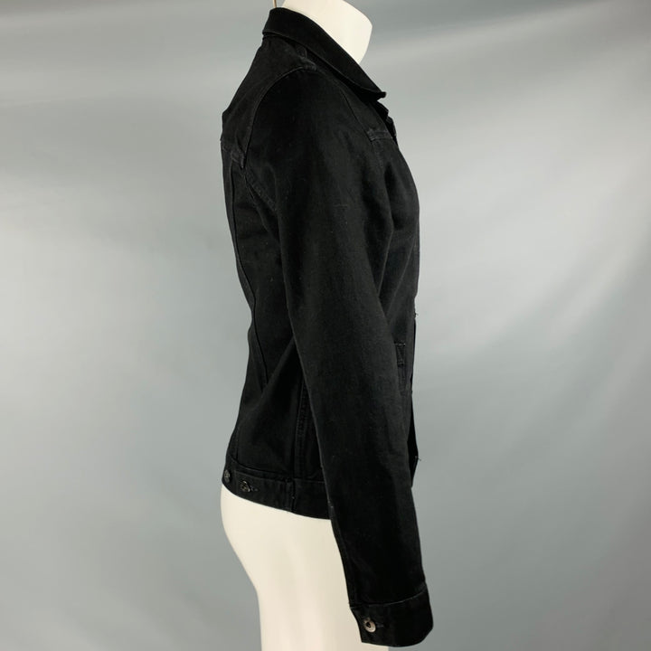 LEVI STRAUSS Size S Black Cotton Worker Jacket