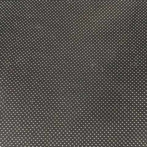 Chemise à manches longues en coton boutonnée FRANCK BOCLET taille L à motifs clous noirs et blancs