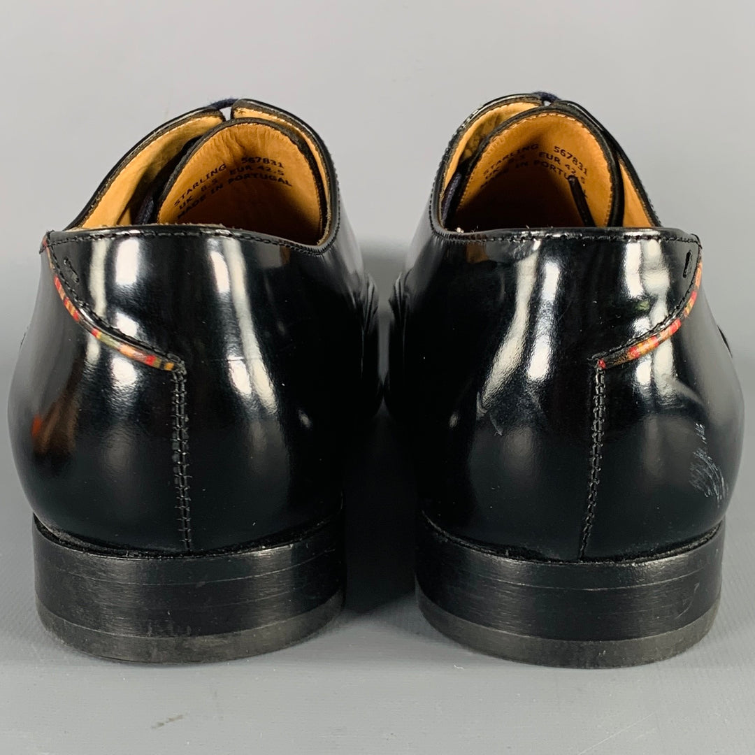 PS by PAUL SMITH Size 9.5 Black Leather Oxford Lace-Up Shoes  display picture 1