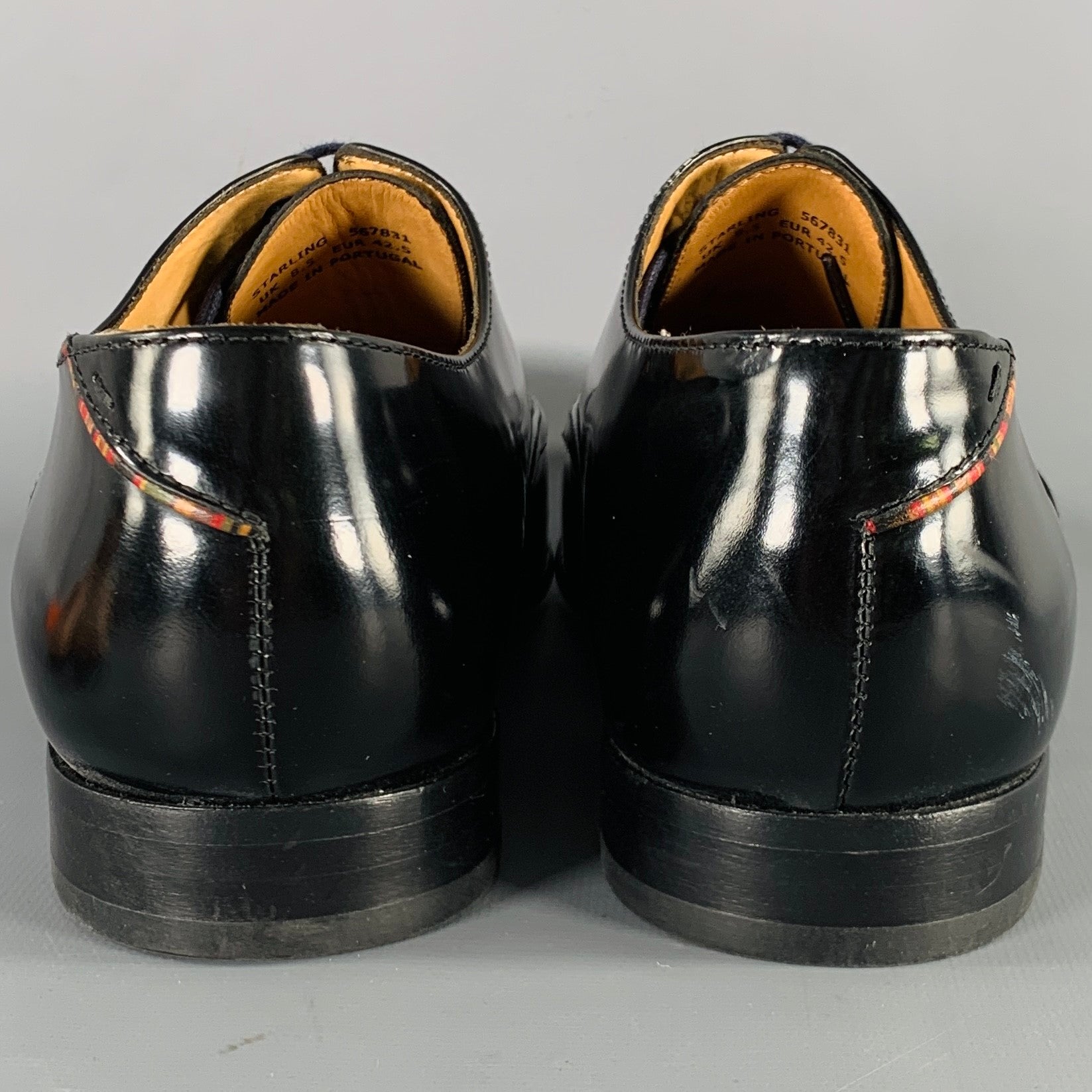 PS Paul Smith Black Leather Oxfords Men main image 2