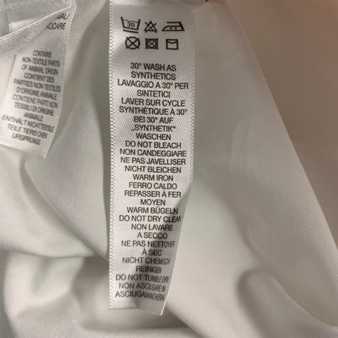 PAUL SMITH Size S White Cotton Blend Long Sleeve Shirt