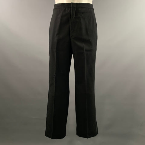 DIMENSIONS Chest Size 40 Black Solid Wool Tuxedo 34 29 Suit