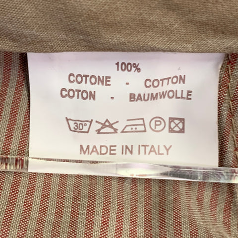 BRUNELLO CUCINELLI Size M Tan Twill Cotton Cargo Casual Pants