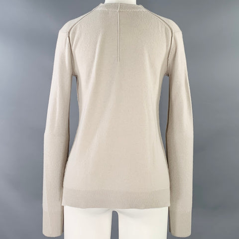 Gilet col V en cachemire gris INHABIT, taille M