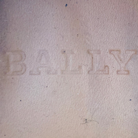 BALLY Size 10 Avery Brown Perforated Pebble Grain Leather Wingtip Boots