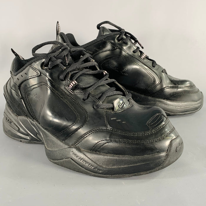 NIKE x MARTINE ROSE 2019 Baskets en Faux Cuir Noir Monarch IV Taille 10.5