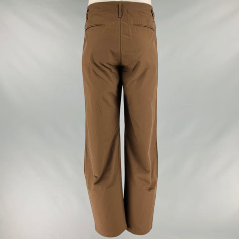 POST ARCHIVE FACTION (PAF) Taille XL Pantalon décontracté en coton et nylon marron