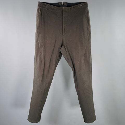 RAG & BONE Size 31 Grey Cotton Blend Drop Crotch Casual Pants