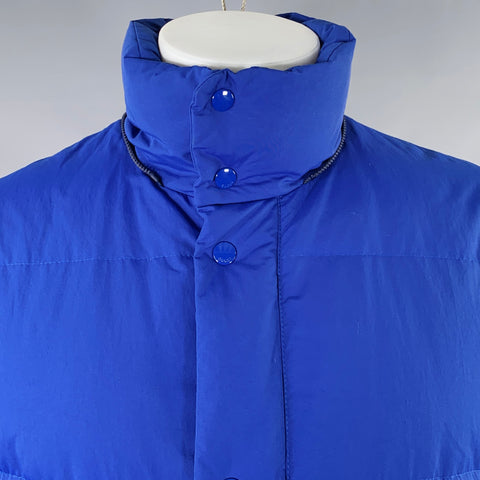 GUCCI 2018 Size 36 Blue Red Polyamide Puffer Goose Down Hooded Coat