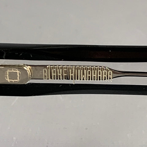 BLAKE KUWAHARA Transparent Black Acetate Sunglasses & Eyewear