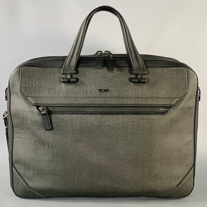 TUMI Black Coated Canvas Laptop Bag